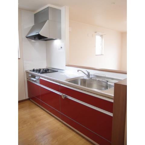 Kitchen. Spacious face-to-face kitchen with window. This allowance be placed, such as cupboard