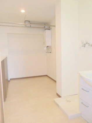 Washroom. It is very wide dressing room ☆ 