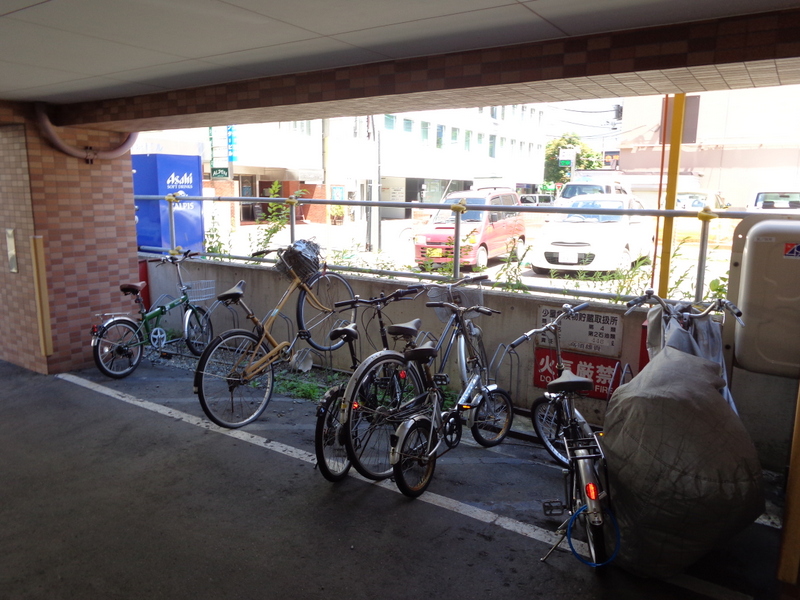 Other common areas. Bicycle-parking space