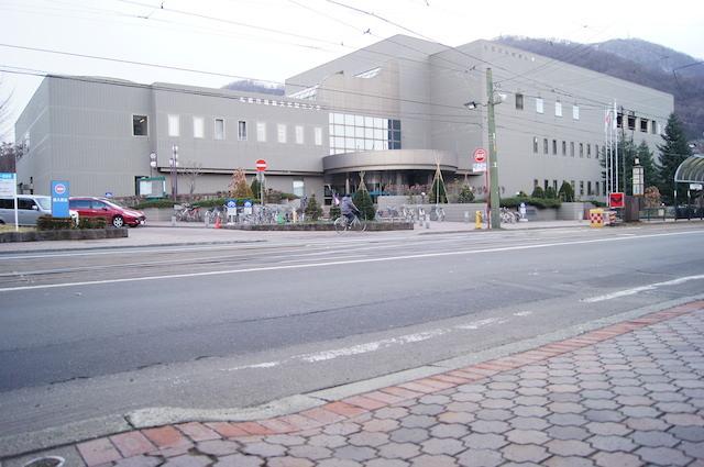 library. 300m Sapporo Central Library to Central Library