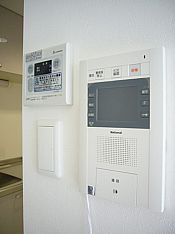 Security. Monitor with intercom