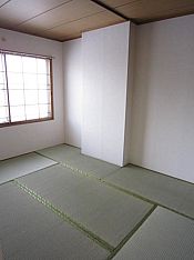 Other room space. Tatami is beautiful