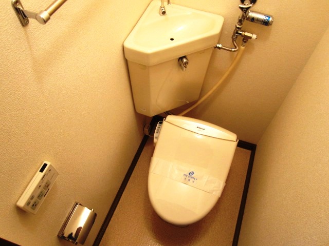 Toilet. With Washlet