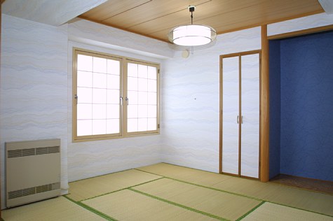 Living and room. Japanese style room