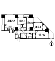 Floor: 4LDK, occupied area: 93.43 sq m, Price: 36,293,000 yen ~ 49,253,000 yen