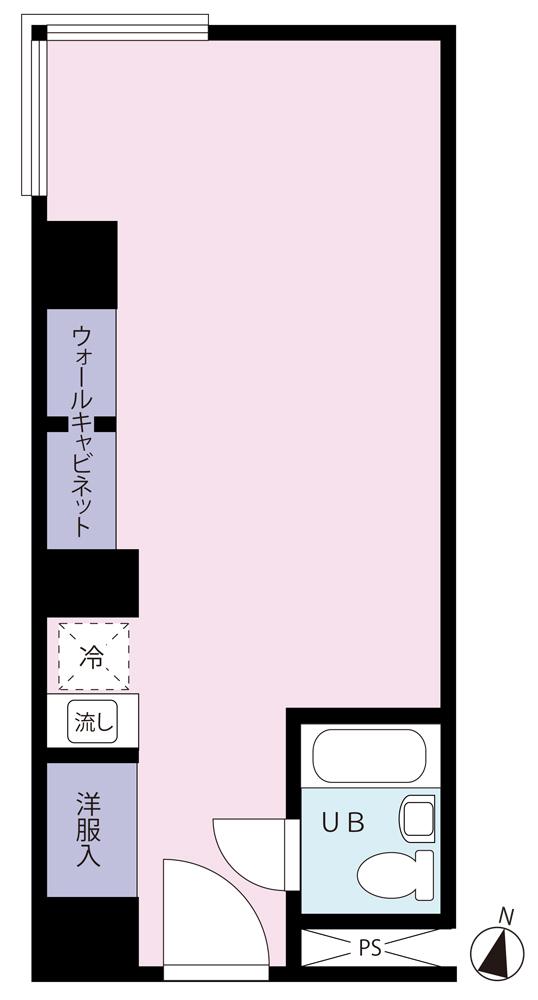 Floor plan. Price 1.5 million yen, Footprint 19.6 sq m