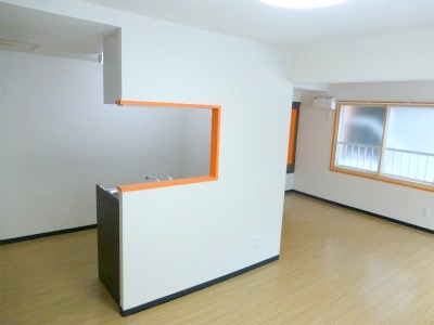 Living and room. The room is beautifully renovated of pet-friendly apartment