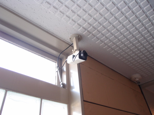 Security. It is perfect security surface because it is equipped with security cameras! 