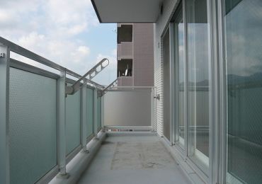 Balcony. Also it dries firmly laundry because it is with a south-facing balcony! 