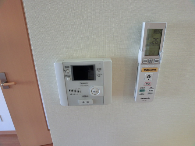 Security. Monitor with intercom