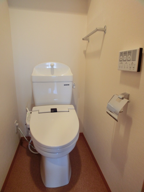 Toilet. With Washlet