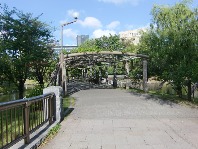 park. 560m up to Nakajima Park (park)