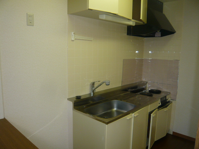 Kitchen. With electric stove! ! 