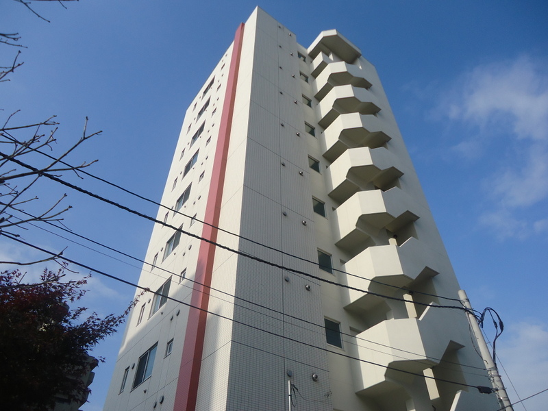 Building appearance. Reinforced concrete 10-storey