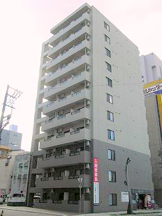 Building appearance. It is also within walking distance to Odori