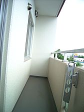Balcony. Is also safe laundry because there balcony