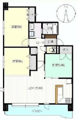 Floor plan. 3LDK, Price 13,900,000 yen, Occupied area 76.26 sq m , Balcony area 11.33 sq m