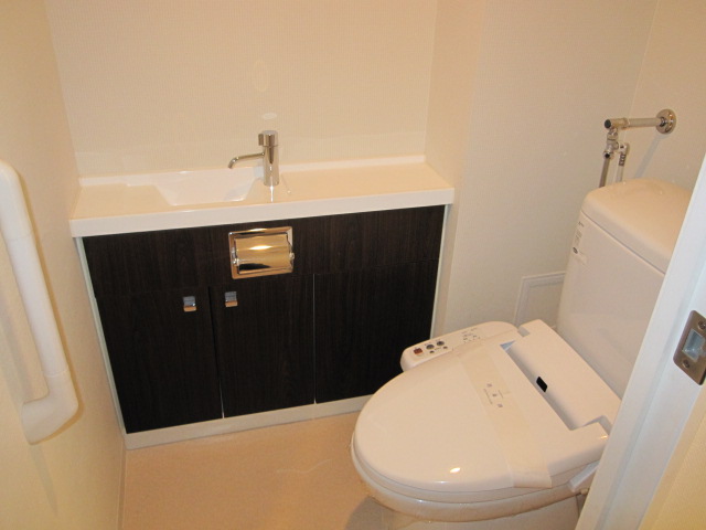 Toilet. Washlet also have a course