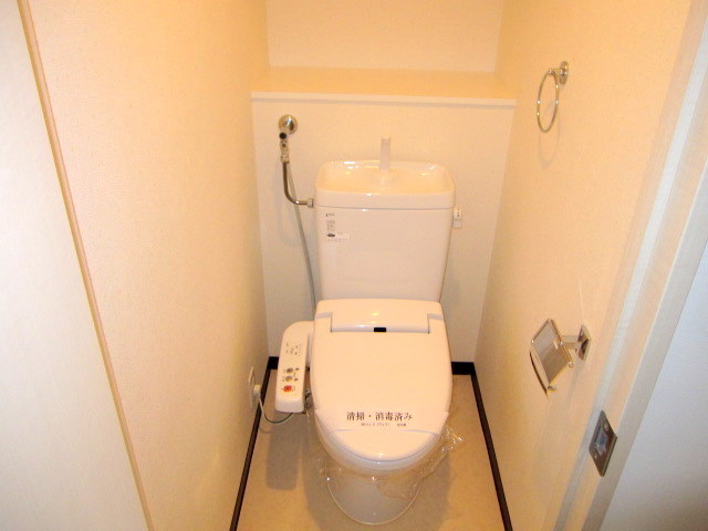 Toilet. Warm water washing toilet seat