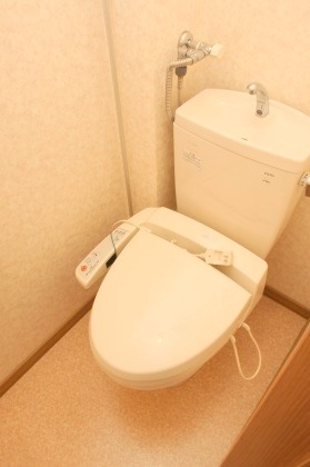 Toilet. It is with a bidet! 