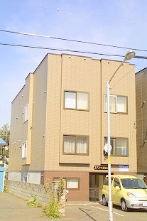 Building appearance. Popular independent kitchen that you can move within the initial cost 50,000 yen