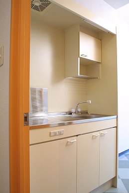 Kitchen. Compact kitchen