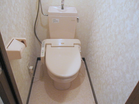 Washroom. Washlet toilet