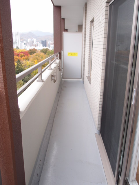 Balcony. Also it dries firmly laundry because it is with a south-facing balcony! 