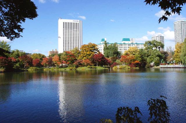 park. 450m up to Nakajima Park (park)