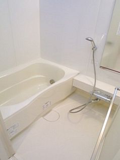 Bath. Bathroom with reheating