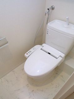 Toilet. With Washlet