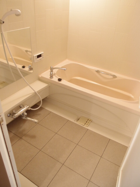 Bath. You can relax and bathing because it is equipped with a spacious bathroom! 