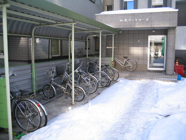 Other common areas. There are bicycle storage