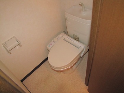 Toilet. With Washlet