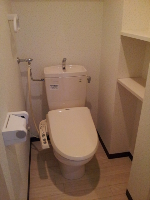 Toilet. Washlet guess is another standard