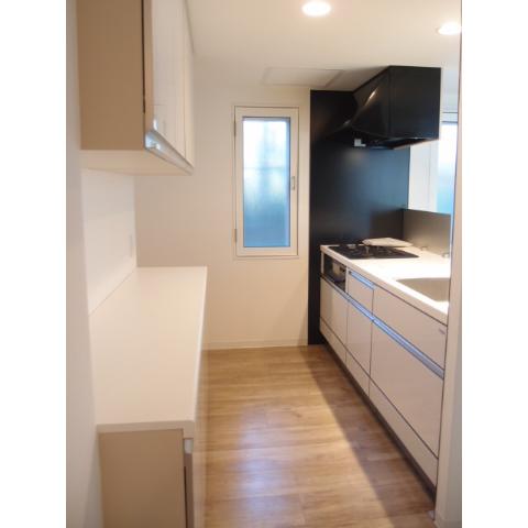 Kitchen. Plenty spacious kitchen of space in storage. Refrigerator storage is equipped