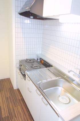 Kitchen. The popularity of pet-friendly designer MS ☆ All rooms are air-conditioned property ☆ 