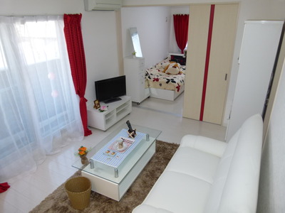 Living and room. You can also enjoy, such as the arrangement of the furniture ☆ 