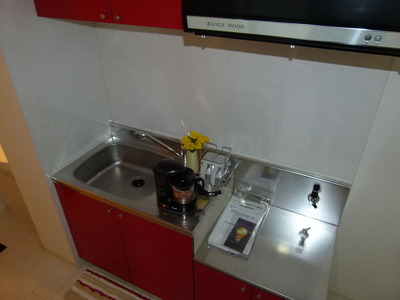 Kitchen. Red color kitchen ☆ 