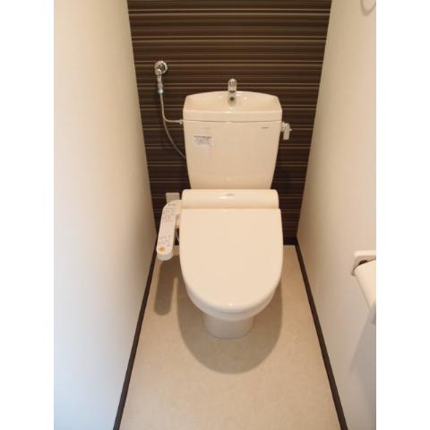 Toilet. Washlet is complete because it is always clean ass! 