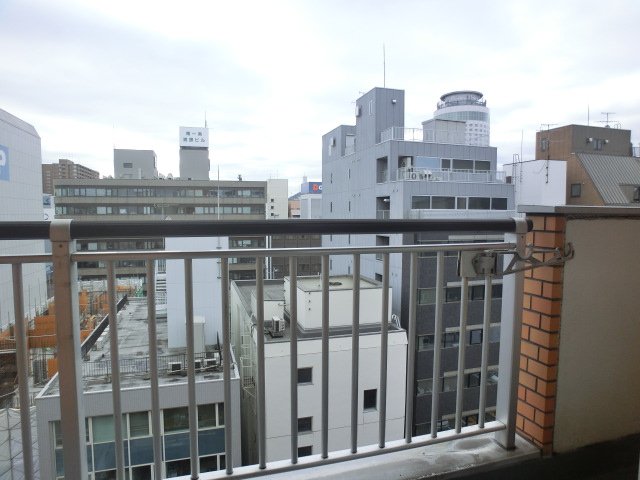 Balcony. Facing south