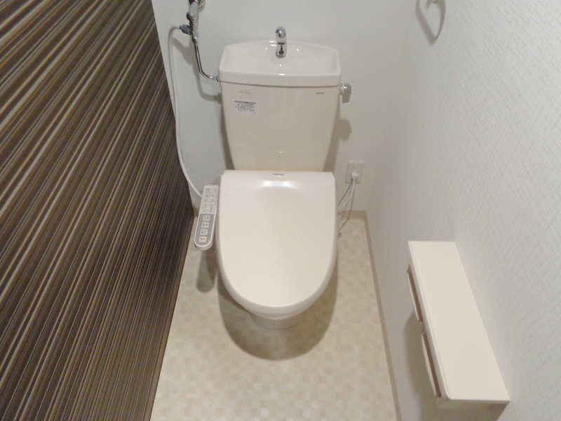 Toilet. With Washlet