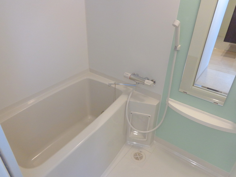 Bath. Bathroom with additional heating function