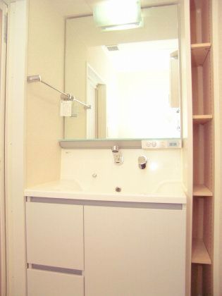 Washroom. Stylish bathroom vanity ☆ 