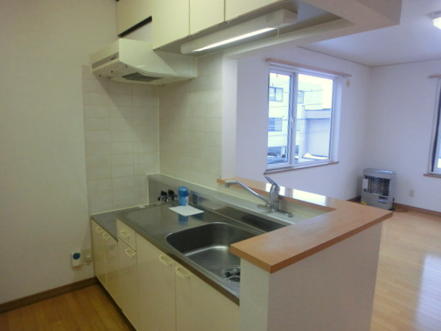 Kitchen.  ※ It is a photograph of the inverted room