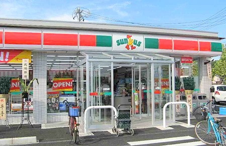 Convenience store. Thanks Sapporo Motomachi store up (convenience store) 391m