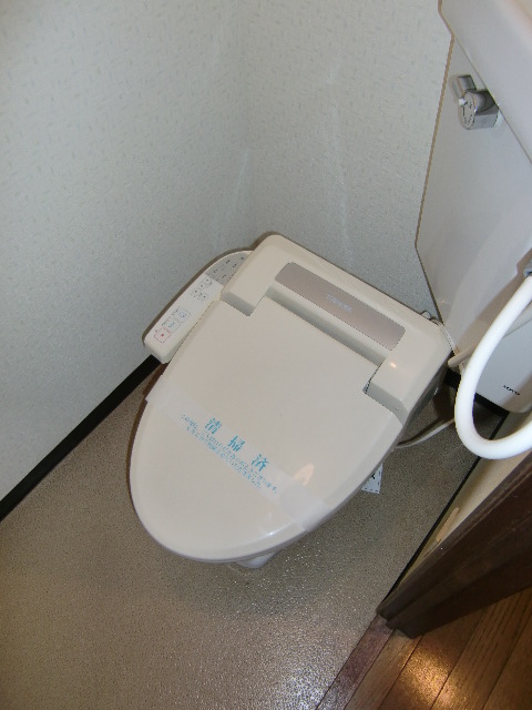 Toilet. It is with a bidet