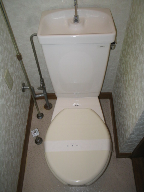 Toilet. It is beautiful in the pre-cleaning ~  ☆ 