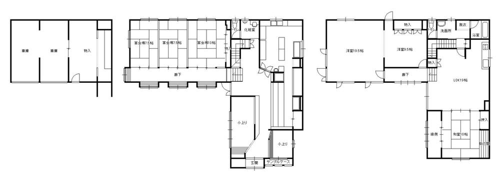 Floor plan. 28,900,000 yen, 3LDK, Land area 340.98 sq m , Building area 338.56 sq m floor plan
