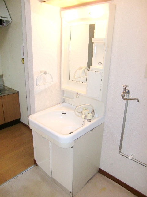 Washroom. With shampoo dresser